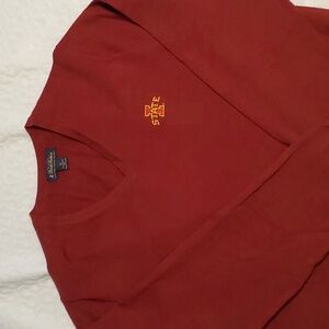 Iowa State Brooks Brothers V-Neck Sweater XL